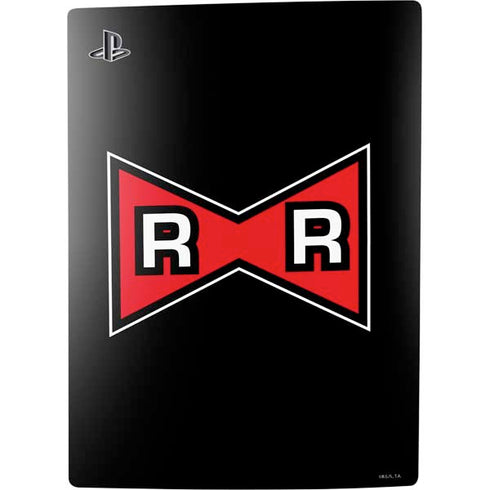 Dragon Ball Z Red Ribbon Army PS5 Digital Edition Console Skin